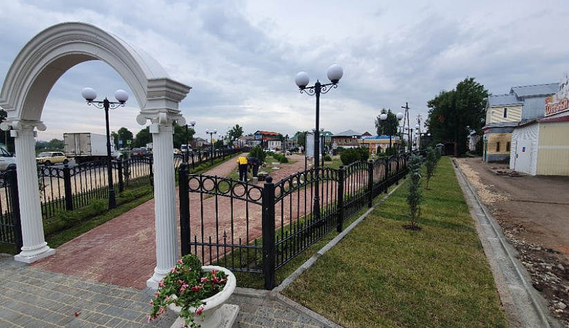Благоустройство сквера